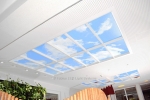 LED Panelleuchten 60x120cm mit Himmel/Landschafts Motiv